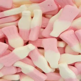 Strawberry Milkshake Bottles