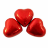 Milk Chocolate Foil Hearts