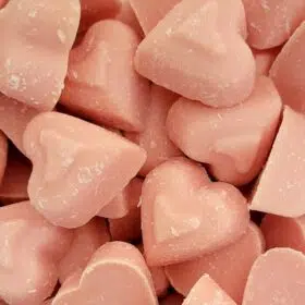 Pink Chocolate Hearts