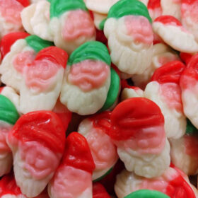 Gummy Santa Heads