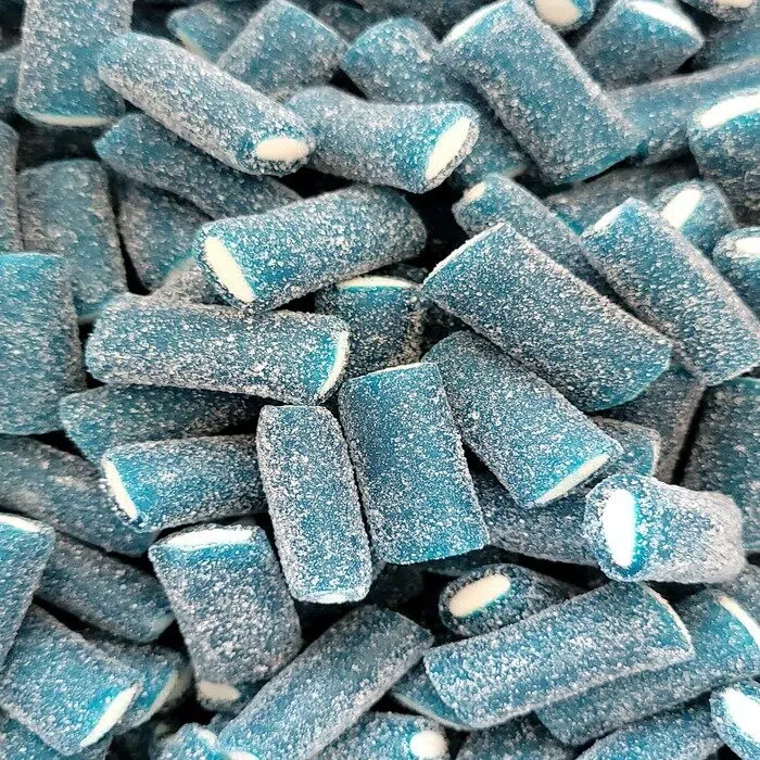 Fizzy Blue Raspberry Bites